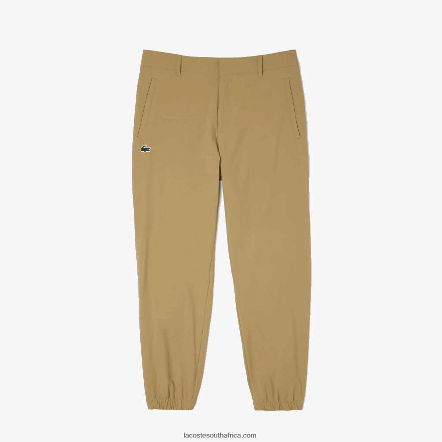 Men Lacoste Beige CB8 Golf Recycled Polyester Pants TJ8X40448 ...