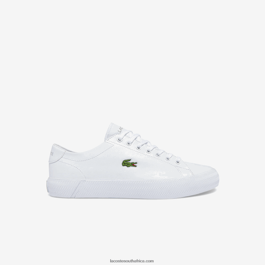 Men Lacoste White 21G Gripshot Leather and Synthetic Sneakers ...